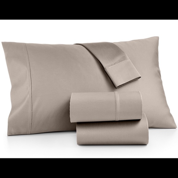 NWT BERGEN HOUSE 100% Certified Egyptian Cotton 1000 Thread Count 4Pc. Sheet Set - Picture 1 of 7